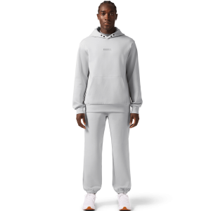 Men's Light Grey Elements Hoodie x Sweatpant