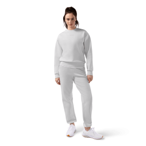 Women's Light Grey Elements Crew x Sweatpant